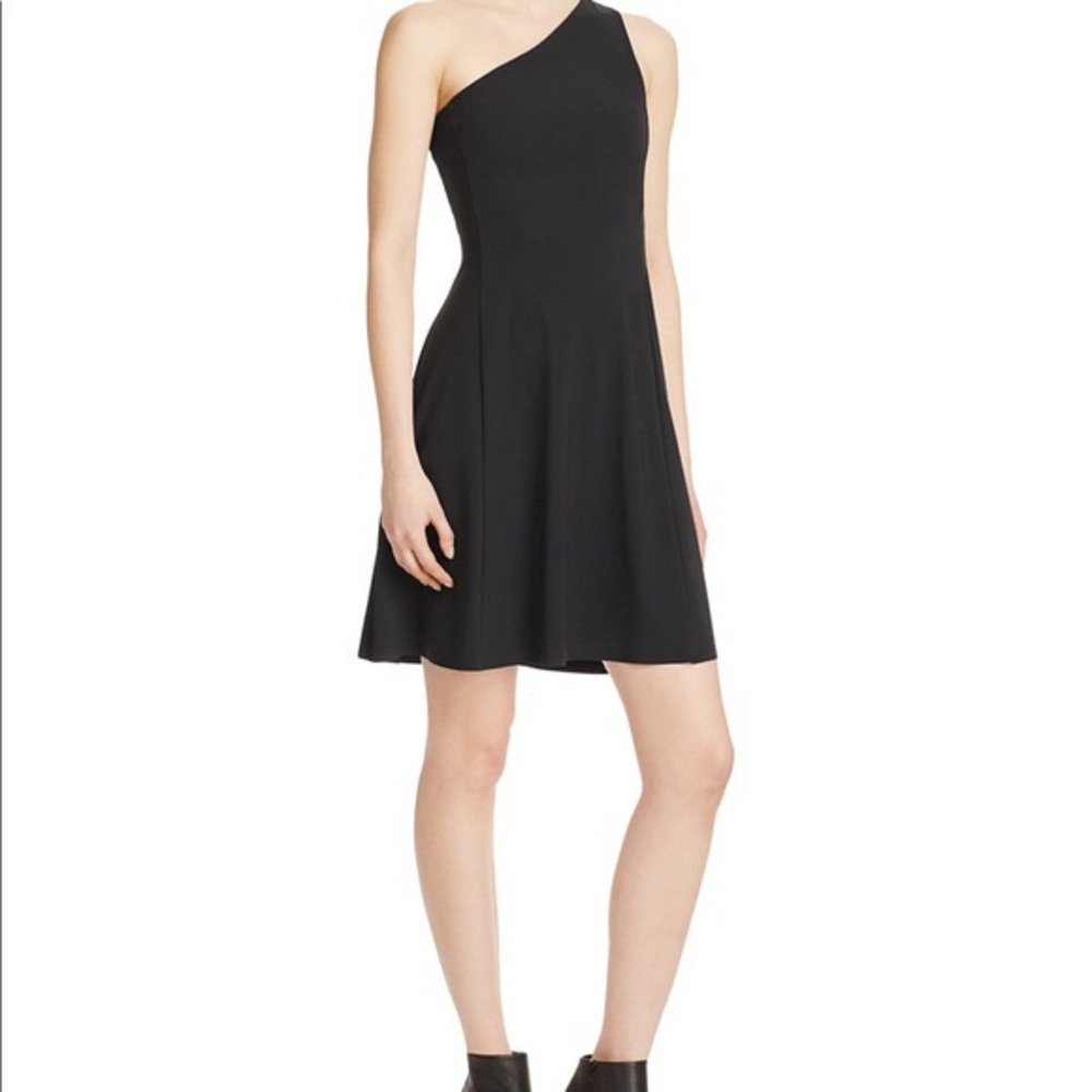 Theory Leanna One Shoulder Dress